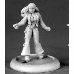 RPR50163 Peaches Biker Girl Miniature 25mm Heroic Scale Chronoscope (ONLINE ORDER ONLY)