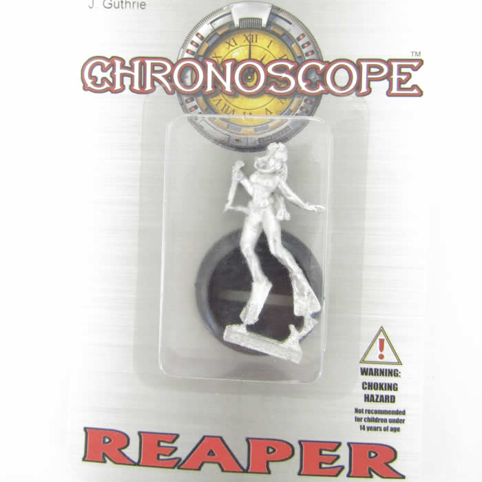 RPR50166  Iris Scuba Diver Girl Miniature 25mm Heroic Scale Chronoscope (ONLINE ORDER ONLY)