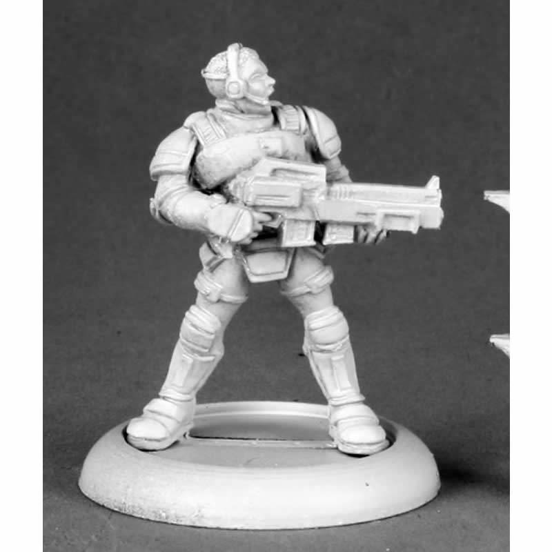RPR50173 Garvin Markus Nova Corp Hero Miniature 25mm Heroic Scale (ONLINE ORDER ONLY)