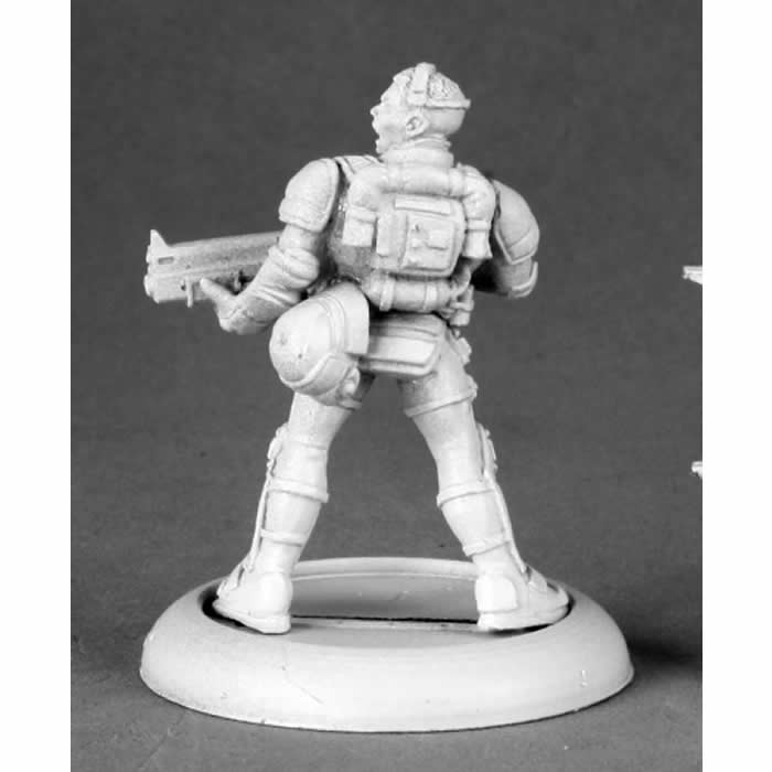 RPR50173 Garvin Markus Nova Corp Hero Miniature 25mm Heroic Scale (ONLINE ORDER ONLY)