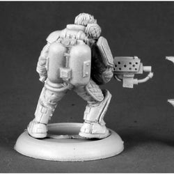 RPR50175 Torch McHugh IMEF Flame Thrower Miniature 25mm Heroic Scale (ONLINE ORDER ONLY)