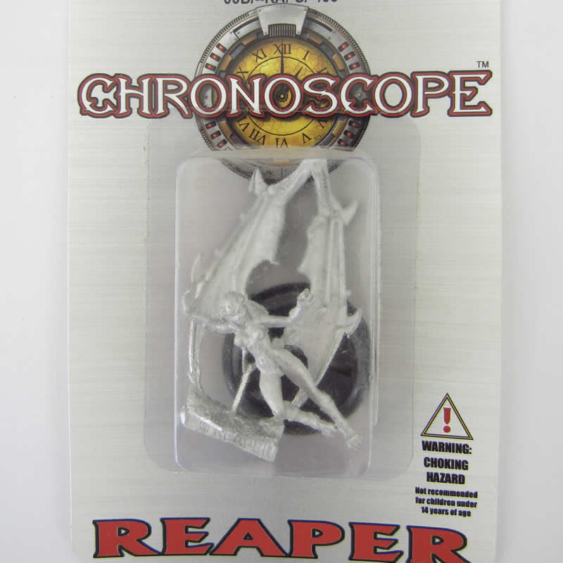 RPR50181 The Harpy Female Super Villain Miniature 25mm Heroic Scale Chronoscope Series Reaper Miniatures (ONLINE ORDER ONLY)