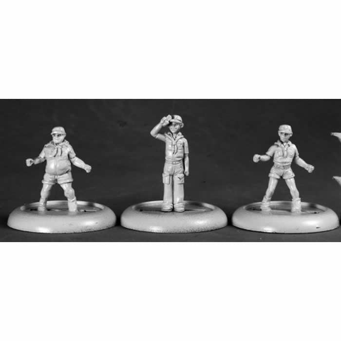 RPR50192 Boy Campers Miniature 25mm Heroic Scale Chronoscope Series (ONLINE ORDER ONLY)