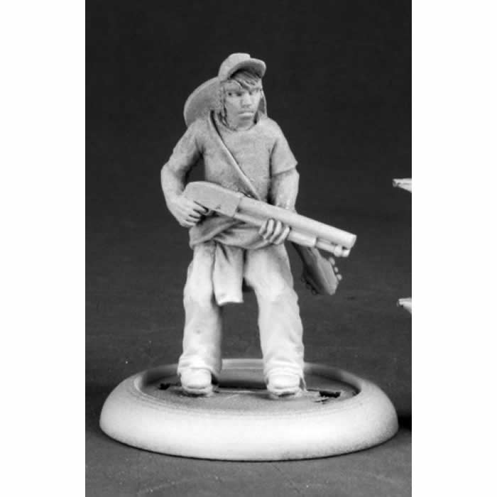 RPR50198 Gallup Zombie Survivor Miniature 25mm Heroic Scale (ONLINE ORDER ONLY)