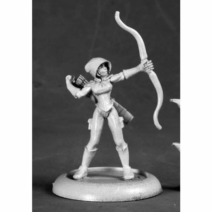RPR50215 Silver Marksman Super Heroine Miniature 25mm Heroic Scale (ONLINE ORDER ONLY)