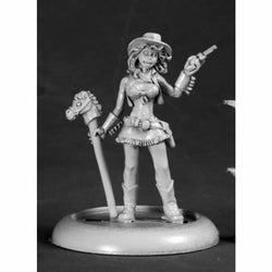 RPR50216 Sheila Silver Cowgirl Miniature 25mm Heroic Scale Chronoscope (ONLINE ORDER ONLY)