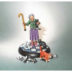 RPR50235 Edna Crazy Cat Lady Miniature 25mm Heroic Scale Chronoscope (ONLINE ORDER ONLY)