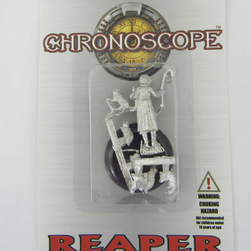 RPR50235 Edna Crazy Cat Lady Miniature 25mm Heroic Scale Chronoscope (ONLINE ORDER ONLY)