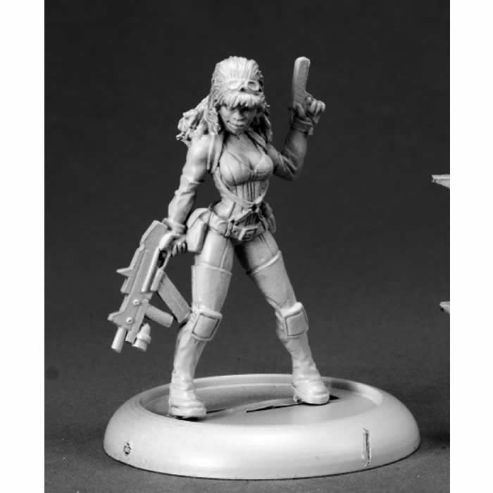 RPR50238 Farrah Sci Fi Heroine Miniature 25mm Heroic Scale Chronoscope (ONLINE ORDER ONLY)