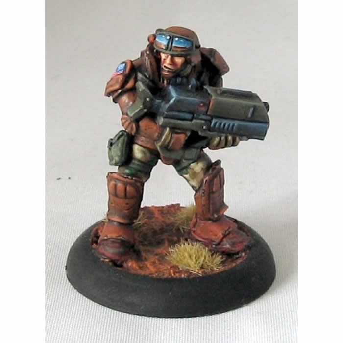 RPR50254 Jazz Jenkins IMEF Marine Miniature 25mm Heroic Scale (ONLINE ORDER ONLY)