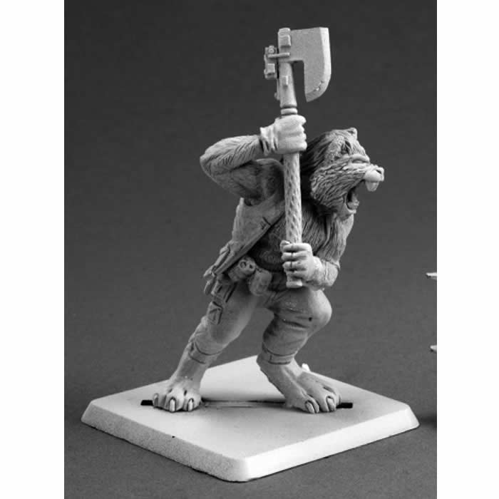 RPR50259 Tigerian Mercenary Mrrowl Miniature 25mm Heroic Scale (ONLINE ORDER ONLY)