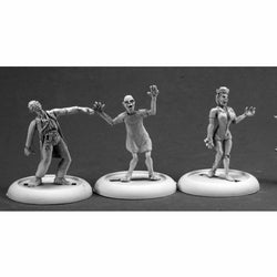 RPR50266 Zombies Doctor, Nurse, Patient Miniature 25mm Heroic Scale (ONLINE ORDER ONLY)
