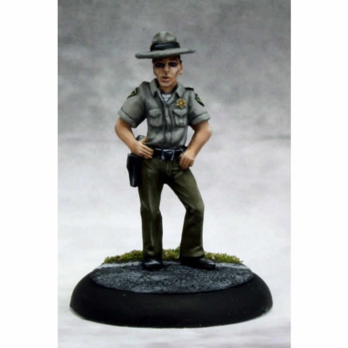 RPR50267 Deputy Wayne Tisdale Miniature 25mm Heroic Scale (ONLINE ORDER ONLY)