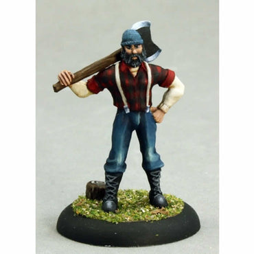 RPR50268 Bill Foster Lumberjack Miniature 25mm Heroic Scale Chronoscope Series Reaper Miniatures (ONLINE ORDER ONLY)