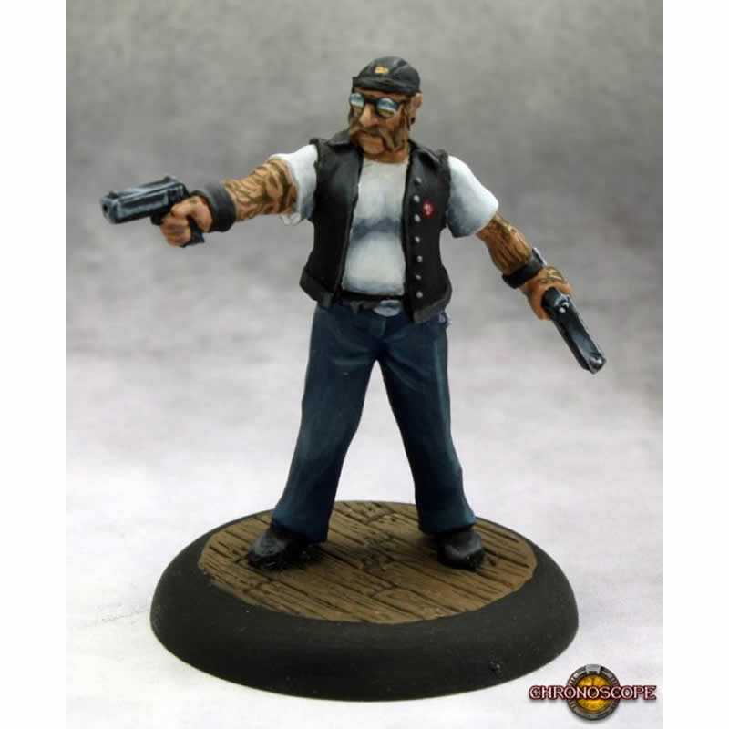 RPR50272 Stubbs Biker Thug Miniature 25mm Heroic Scale Chronoscope (ONLINE ORDER ONLY)