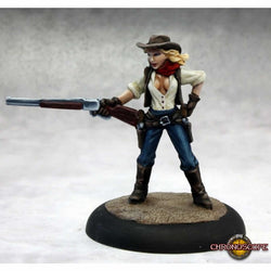 RPR50282 Janey Blankenship Cowgirl Miniature 25mm Heroic Scale (ONLINE ORDER ONLY)