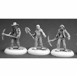RPR50317 Zombie Miners Miniature 25mm Heroic Scale Chronoscope (ONLINE ORDER ONLY)