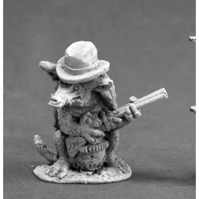 RPR50320 Leatherhide Armadillo Man Miniature 25mm Heroic Scale (ONLINE ORDER ONLY)