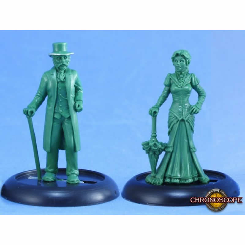 RPR50326 Victorian Lord and Dame Civilians Miniature 25mm Heroic Scale (ONLINE ORDER ONLY)