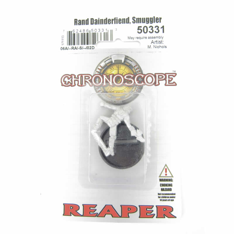 RPR50331 Rand Gaingerfield Space Smuggler Miniature 25mm Heroic Scale (ONLINE ORDER ONLY)