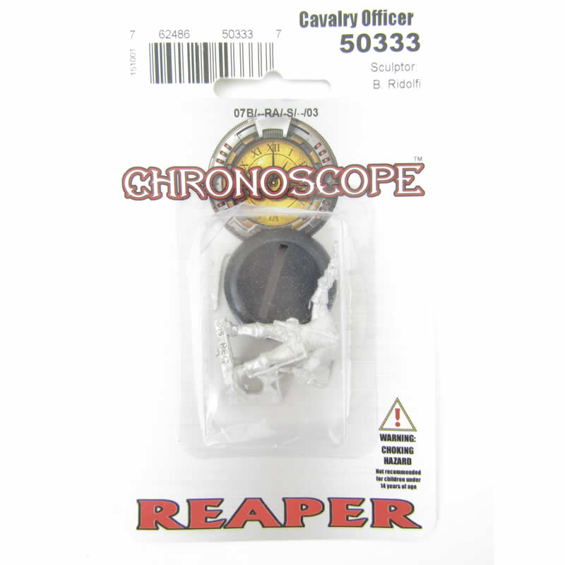 RPR50333 USCW Calavry Officer Miniature 25mm Heroic Scale (ONLINE ORDER ONLY)