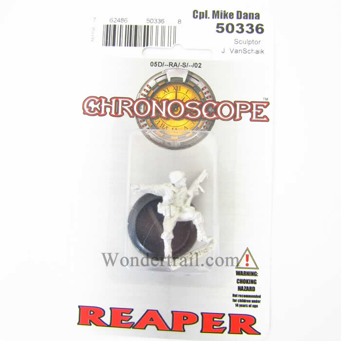 RPR50336 Cpl Mike Dana Miniature 25mm Heroic Scale Chronoscope (ONLINE ORDER ONLY)