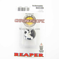 RPR50339 PFC Tim Hernandez Miniature 25mm Heroic Scale Chronoscope (ONLINE ORDER ONLY)