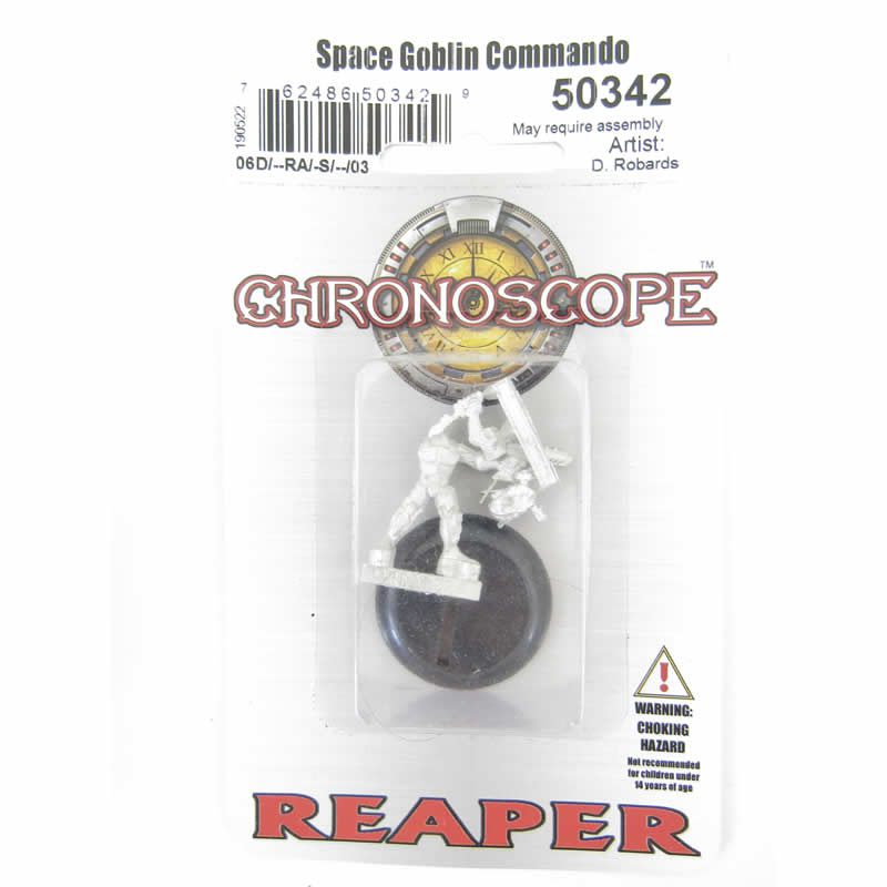 RPR50342 Space Goblin Commando Miniature 25mm Heroic Scale (ONLINE ORDER ONLY)