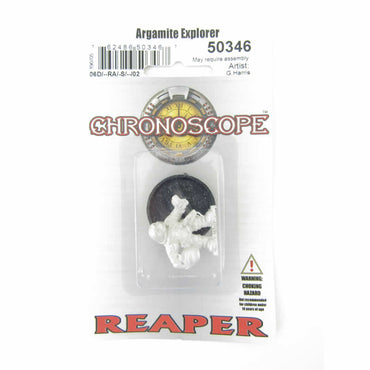RPR50346 Argamite Explorer Mechanic Miniature 25mm Heroic Scale (ONLINE ORDER ONLY)