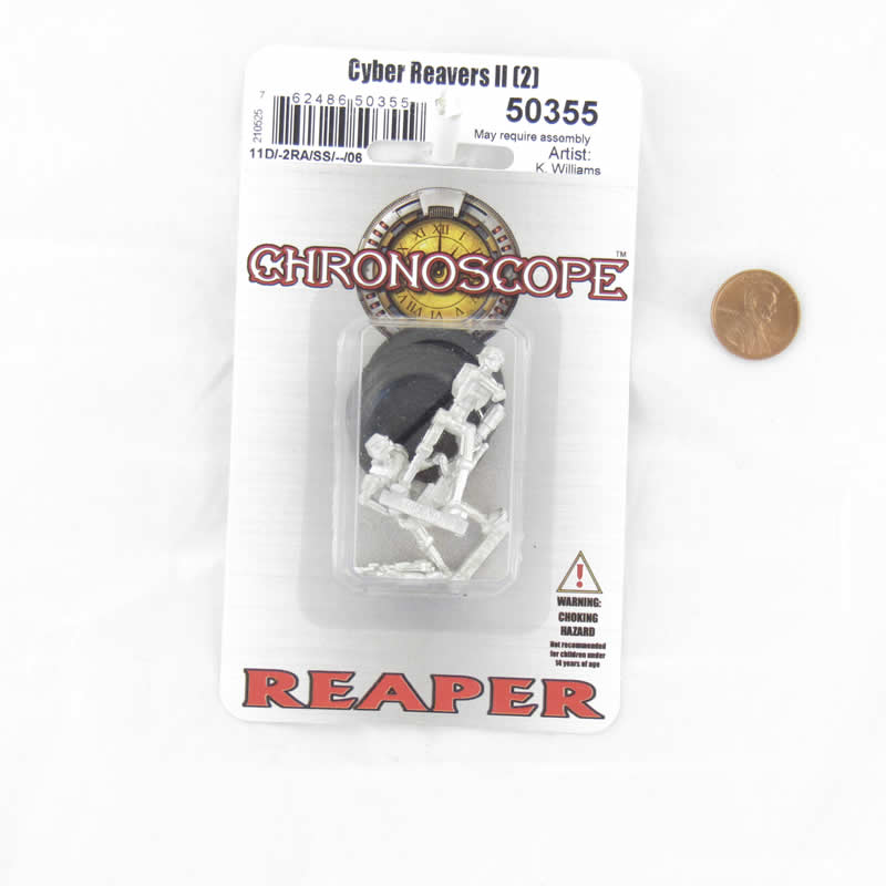 RPR50355 CyberReavers II Miniature Figure 25mm Heroic Scale Chronoscope (ONLINE ORDER ONLY)