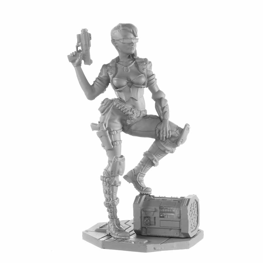 RPR50356 Scarlet Cyberist Dustrunner (75mm Scale) Miniature Chronoscope (ONLINE ORDER ONLY)