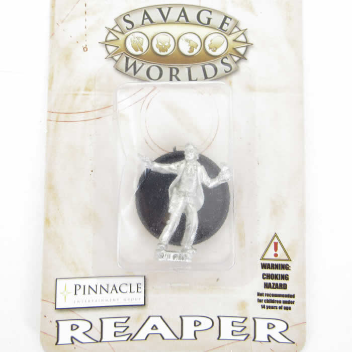 RPR59005 Huckster Miniature 25mm Heroic Scale Savage Worlds Series (ONLINE ORDER ONLY)