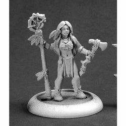 RPR59010 Female Indian Shaman Miniature 25mm Heroic Scale (ONLINE ORDER ONLY)