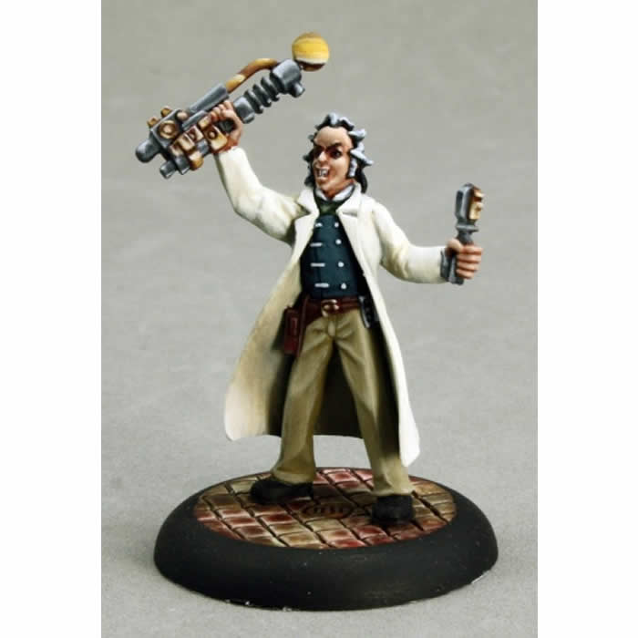 RPR59014 Male Mad Scientist Miniature 25mm Heroic Scale Savage Worlds (ONLINE ORDER ONLY)