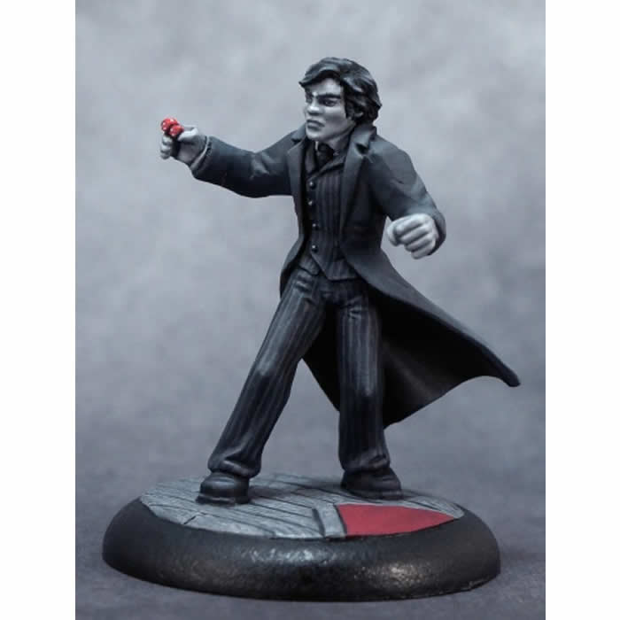 RPR59040 Grifter Gambler Deadlands Noir Miniature 25mm Heroic Scale Savage Worlds Series Reaper Miniatures (ONLINE ORDER ONLY)