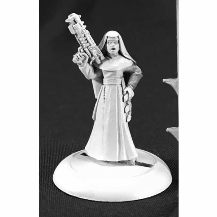 RPR59048 Rippers Order of St George Nun Miniature 25mm Heroic Scale (ONLINE ORDER ONLY)