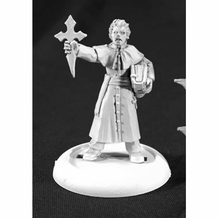 RPR59049 Rippers Order of St George Priest Miniature 25mm Heroic Scale (ONLINE ORDER ONLY)