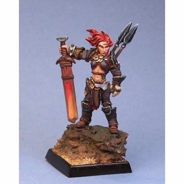 RPR60003 Amiri Iconic Female Human Barbarian Miniature 25mm Heroic Scale (ONLINE ORDER ONLY)
