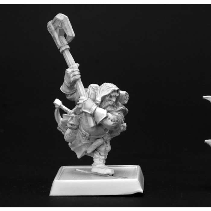 RPR60004 Harsk Iconic Male Dwarf Ranger Miniature 25mm Heroic Scale (ONLINE ORDER ONLY)