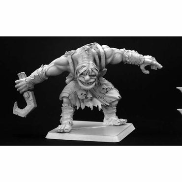 RPR60008 Hook Mountain Ogre No 1 Miniature 25mm Heroic Scale Pathfinder Series Reaper Miniatures (ONLINE ORDER ONLY)