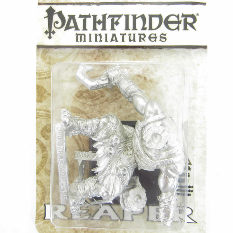 RPR60008 Hook Mountain Ogre No 1 Miniature 25mm Heroic Scale Pathfinder Series Reaper Miniatures (ONLINE ORDER ONLY)