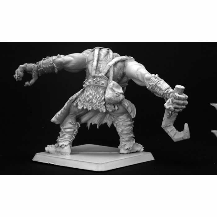 RPR60008 Hook Mountain Ogre No 1 Miniature 25mm Heroic Scale Pathfinder Series Reaper Miniatures (ONLINE ORDER ONLY)
