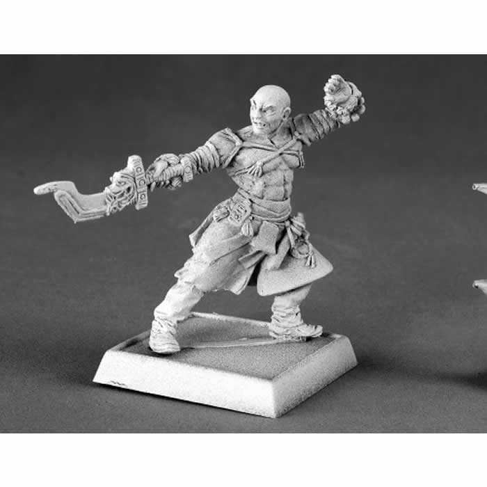 RPR60016 Sajan Iconic Monk Miniature 25mm Heroic Scale Pathfinder (ONLINE ORDER ONLY)