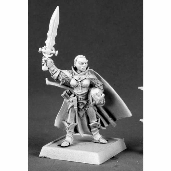 RPR60019 Seelah Iconic Female Paladin Miniature 25mm Heroic Scale (ONLINE ORDER ONLY)