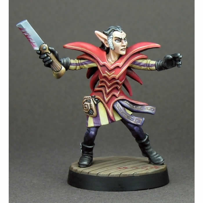 RPR60023 Justice Ironbriar Male Elf Miniature 25mm Heroic Scale Pathfinder (ONLINE ORDER ONLY)