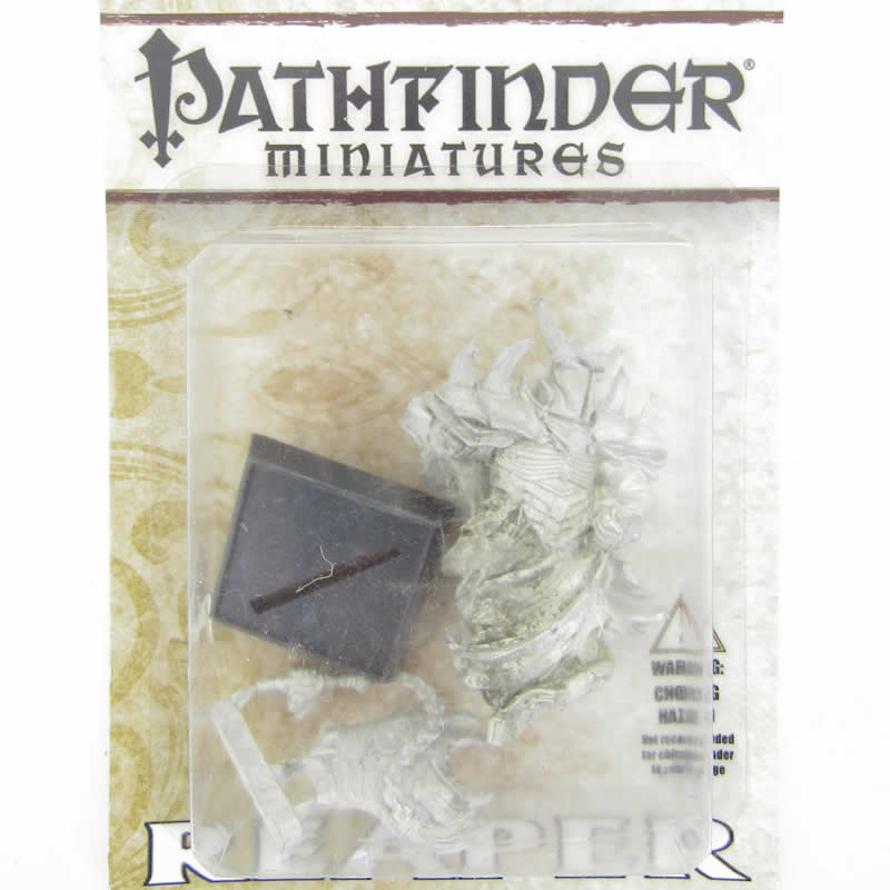 RPR60024 Order of the Scourge Hellknight Miniature 25mm Heroic Scale (ONLINE ORDER ONLY)
