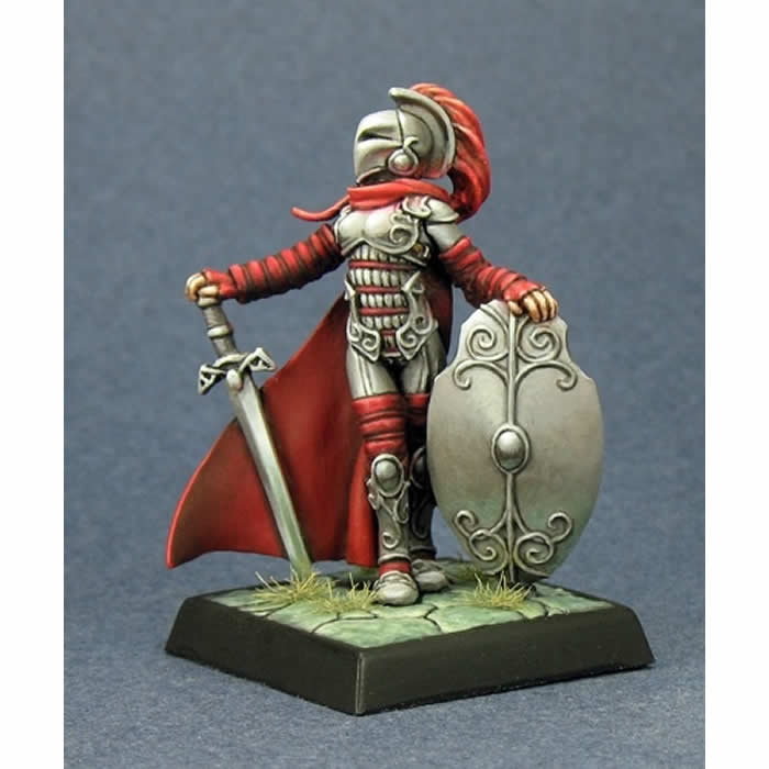 RPR60025 Gray Maiden Female Paladin Miniature 25mm Heroic Scale (ONLINE ORDER ONLY)