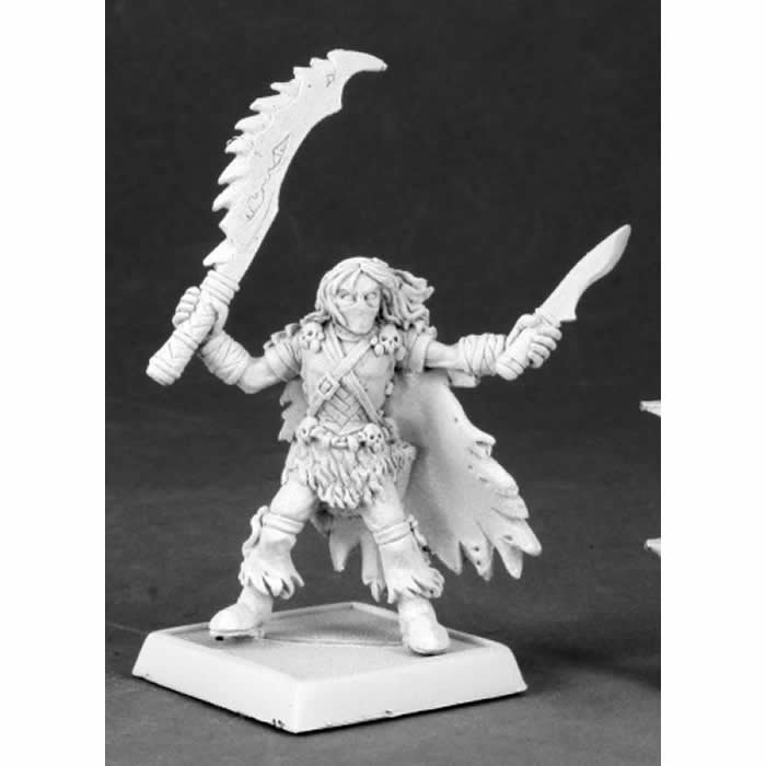 RPR60026 The Scribbler Male Barbarian Miniature 25mm Heroic Scale (ONLINE ORDER ONLY)