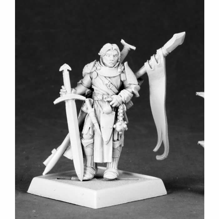 RPR60045 Alain Iconic Cavalier Miniature 25mm Heroic Scale Pathfinder (ONLINE ORDER ONLY)