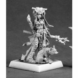 RPR60048 Feiya Iconic Witch and Fox Familiar Miniature 25mm Heroic Scale (ONLINE ORDER ONLY)